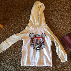 LongSleeved Hooded Shirt